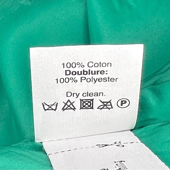 Size 2 J Crew Green Skirt Floral Mini Lined Zip Closure  Event Holiday Party - Picture 7 of 8